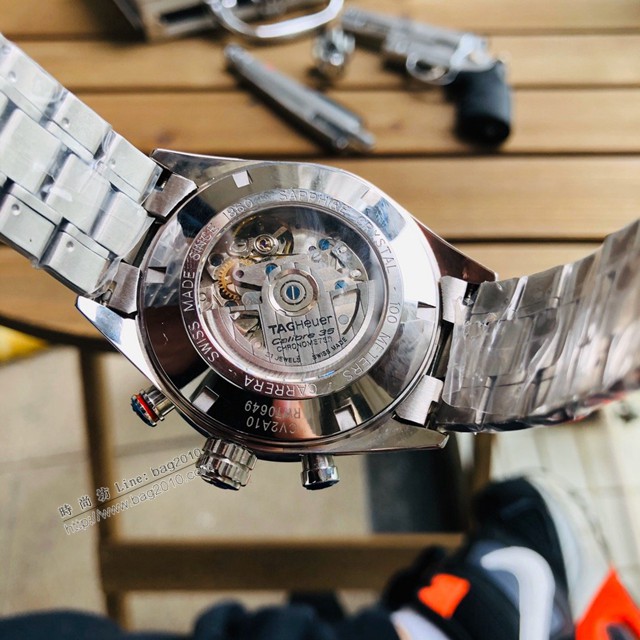 泰格豪雅TAG Heuer卡萊拉系列CV2A10.BA0796腕表男士手錶  gjs2207